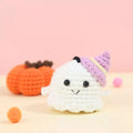 Halloween Ghost & Pumpkin Hanging Crochet Pattern - Hooktasy