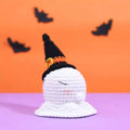 Halloween Ghost With Witch Hat Crochet Pattern - Hooktasy