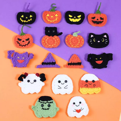 Halloween Ornaments Bundle Crochet Pattern