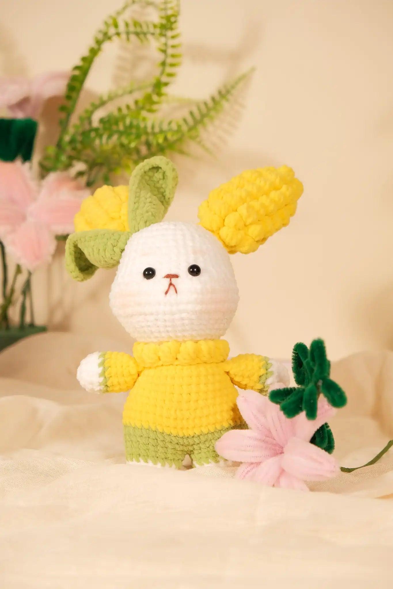 Free crochet bunny pattern - Hooktasy