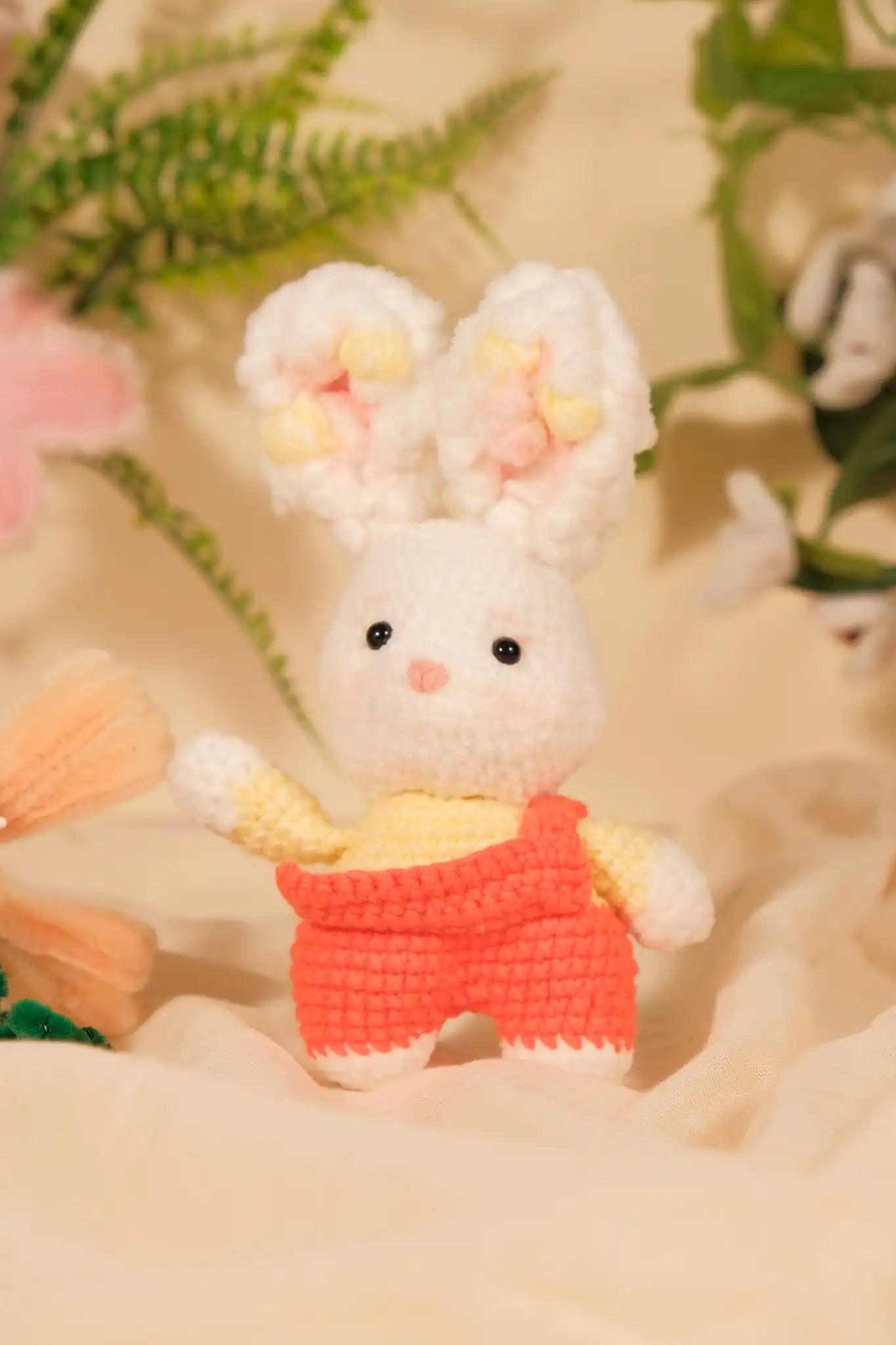 Free crochet bunny pattern - Hooktasy