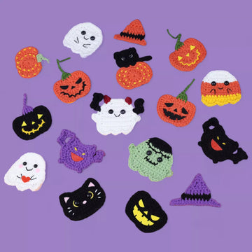 Halloween Ornaments Bundle Crochet Pattern