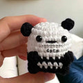 Panda Crochet Car Decoration - Hooktasy