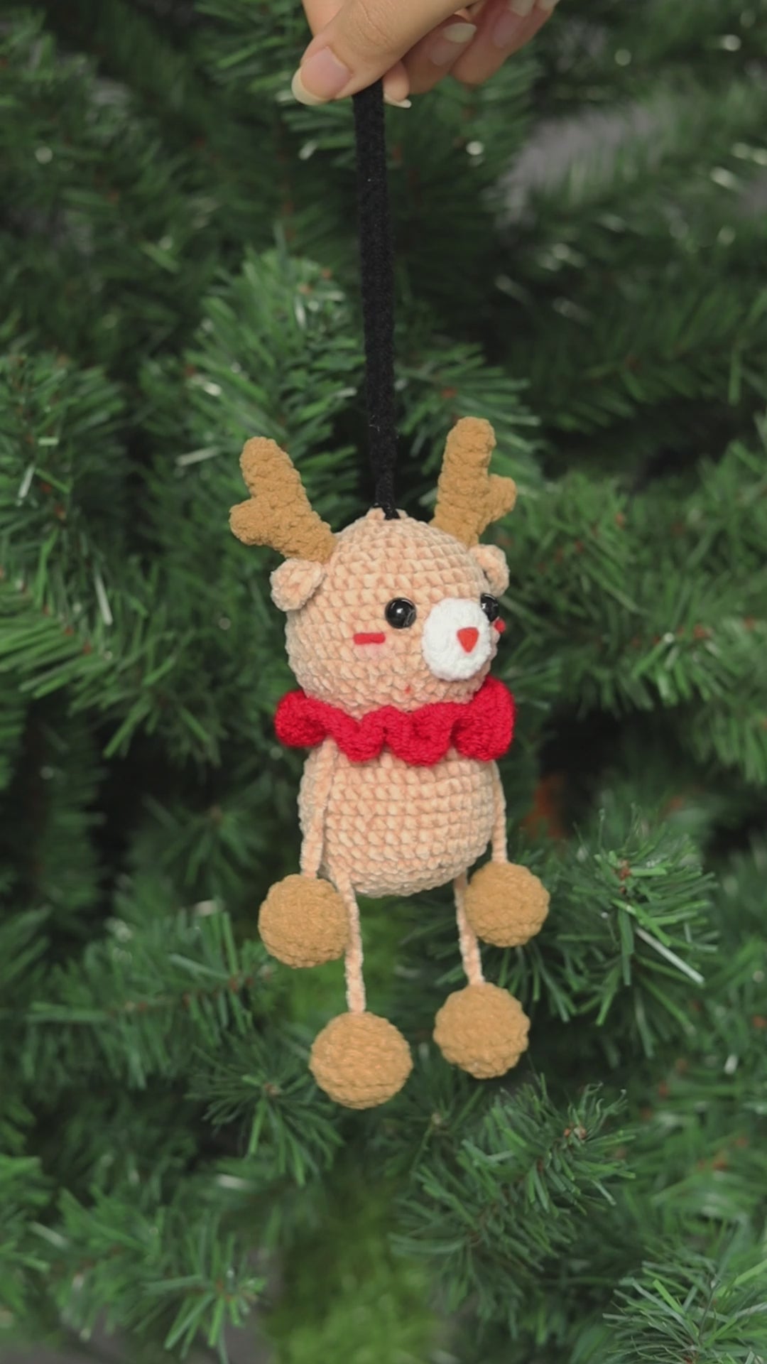 5-in-1 Christmas Dangling Car Hanging Pattern – Hooktasy