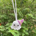 Mini octopus witch hat car hanging