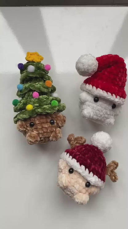 Christmas Mushroom Bundle Crochet Pattern