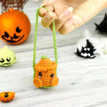 Pumpkin Dicky Car Hanging Crochet Pattern - Hooktasy