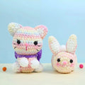 Rainbow Kitty & Bunny Crochet Pattern - Hooktasy