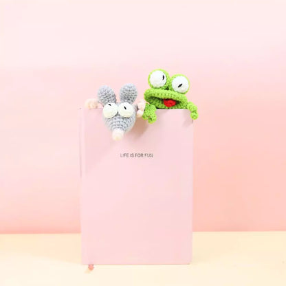 Silly Frog Mouse Bookmark