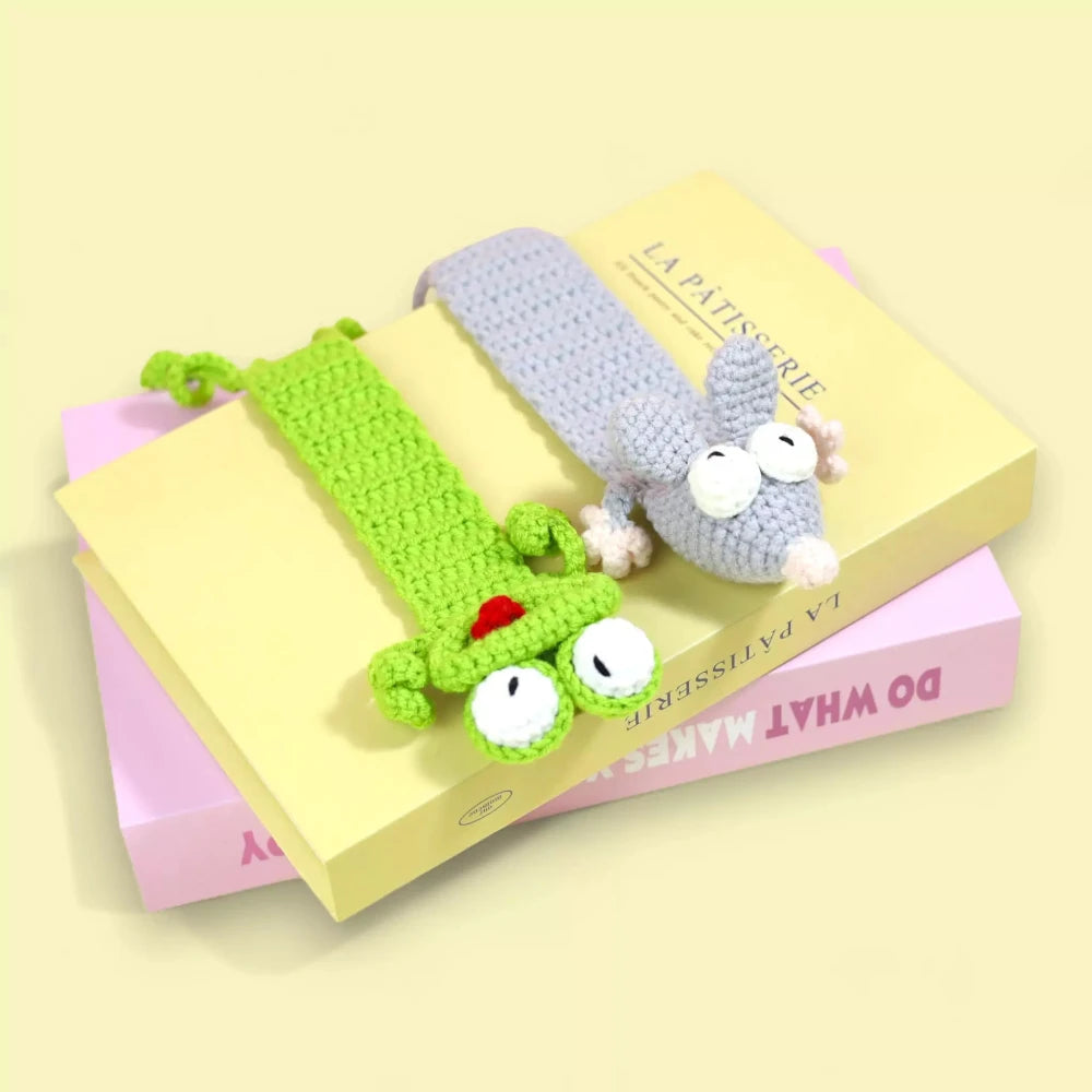 Silly Frog/Mouse Bookmark Pattern