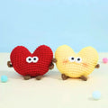 Tiny Heart Crochet Pattern - Hooktasy