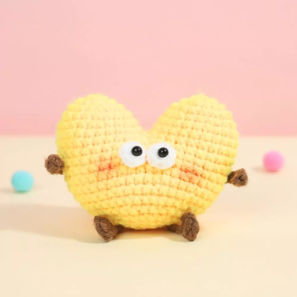 Colorful Tiny Heart Crochet Pattern