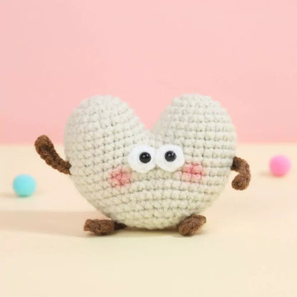 Colorful Tiny Heart Crochet Pattern