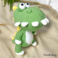 Toothy T-Rex Dinosaur Crochet Pattern - Hooktasy