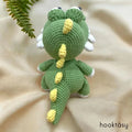 Toothy T-Rex Dinosaur Crochet Pattern - Hooktasy