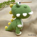 Toothy T-Rex Dinosaur Crochet Pattern - Hooktasy