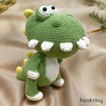 Toothy T-Rex Dinosaur Crochet Pattern - Hooktasy