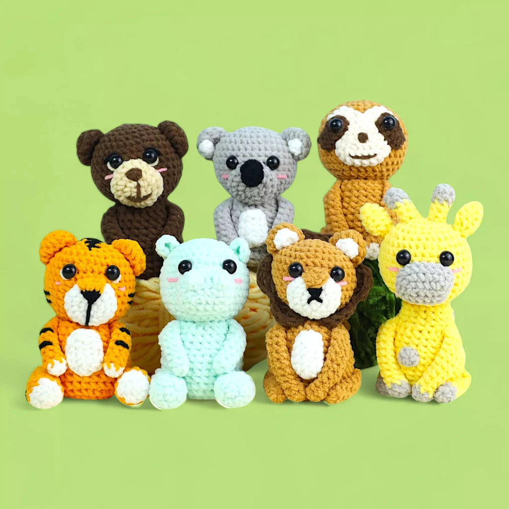 My Wildlife Friends Crochet Patterns